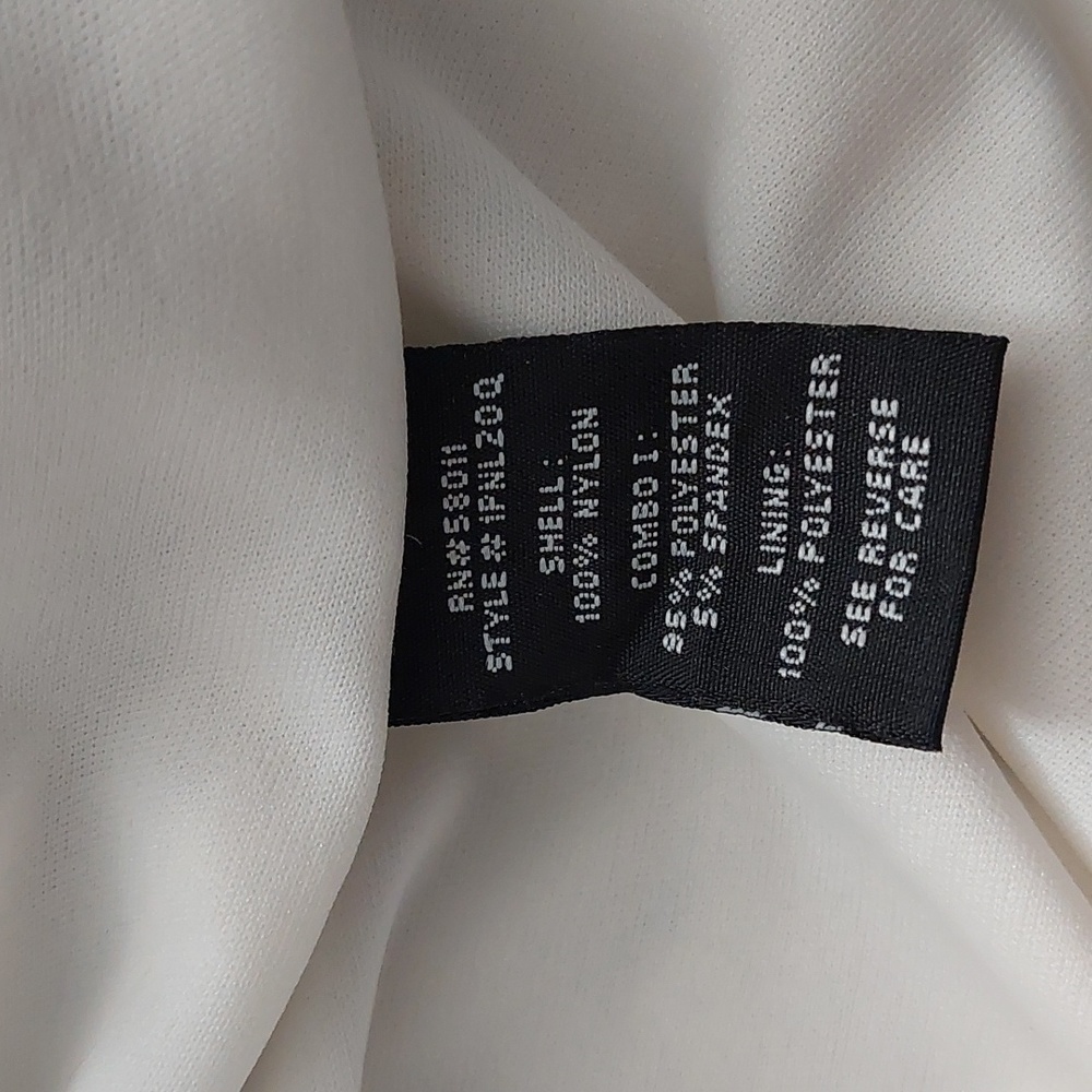 NWT Jax cocktail dress, white with black lace, Size 14 - Picture 6 of 9
